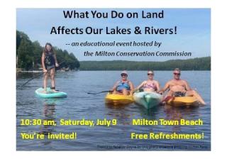 What You Do on Land Affects Our Lakes & Rivers